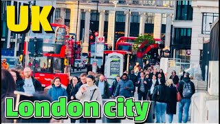 United Kingdom  City Of London 4K Blogging Video For Uk