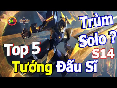 Liên quân mobile Top 5 Tướng mạnh nhất ? KO - Tướng Đấu Sĩ Cũ nhưng rank vẫn bá mùa 14 TNG