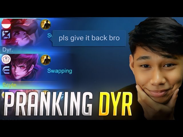 NAKA DUO AT PRINANK KO SI DYR SA RANK GAME 😂 class=