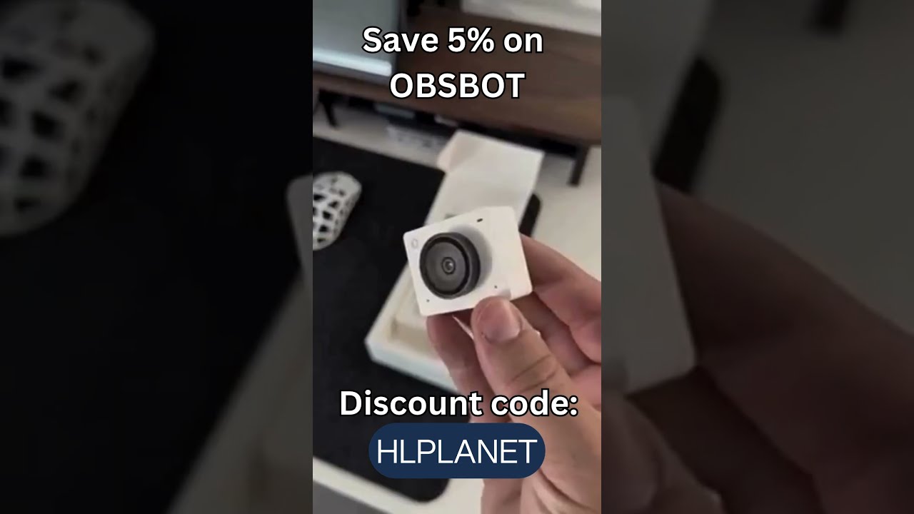 OBSBOT 5 Coupon Code For Tiny Cameras