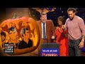 Jason Momoa SMASHES Pumpkin Carving Contest w/ Brass Knuckles