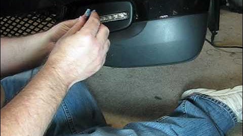 Smart LED Daytime Running Light Installation Video