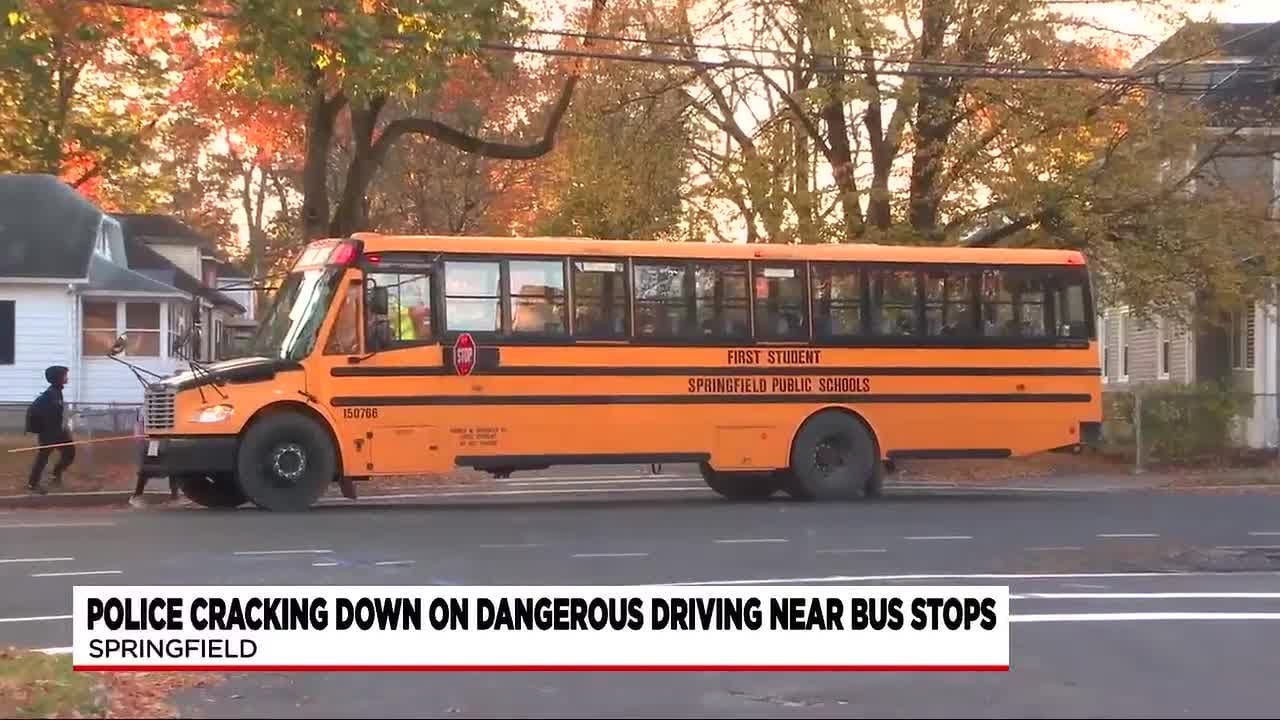 Police crack down on bus stop passing - YouTube
