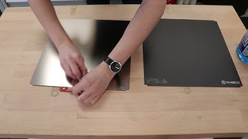 Pro3 BuildTak ersetzen - Raise3D Pro3 Serie Druckoberfläche austauschen