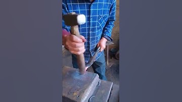 Forging of iron and steel drill bits- Good tools and machinery make work easy