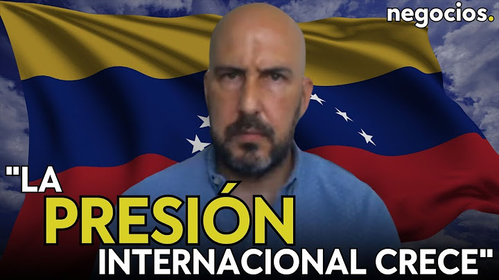 “Es muy simbólico que se pida una orden de arresto contra Maduro. La presión internacional crece”