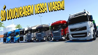 O COMBOIO MAIS LOUCO DO EURO TRUCK SIMULATOR 2