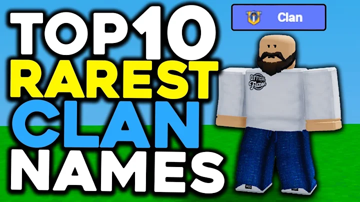 Discover the 10 Rarest Clan Names in Roblox Bedwars