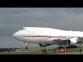 Dubai B747 Takes Off from Lexington Bluegrass Airport