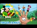 Finger Family Song Nursery Rhymes Video for Children Disney Mickey Mouse Goofy