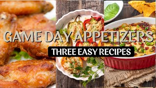 GAME DAY APPETIZERS | EASY APPETIZER RECIPES | COOK WITH ME