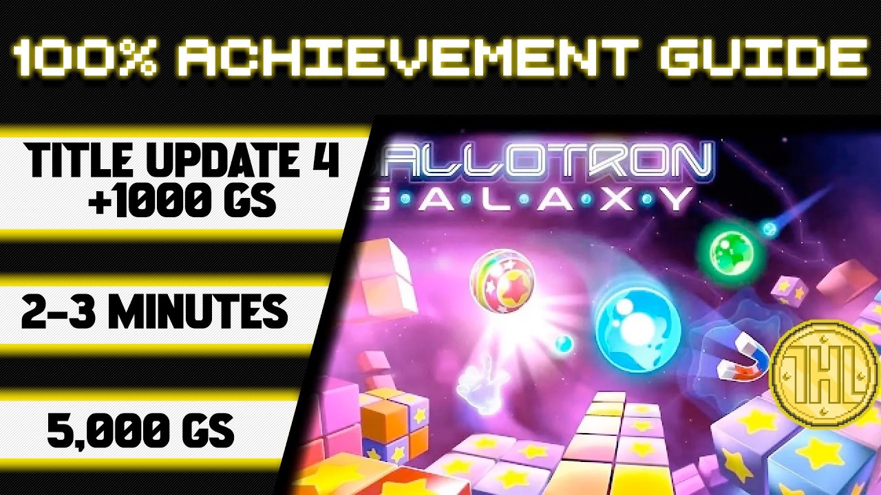 Ballotron Galaxy Title Update 4 100% Achievement Walkthrough * 1000GS in 2-3 Minutes *