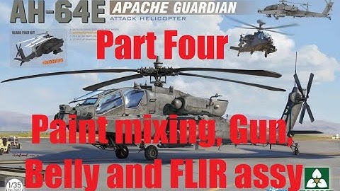 Takom 1/35 AH-64E Apache build. Part Four.