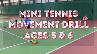 Mini red tennis-movement drill screenshot 2