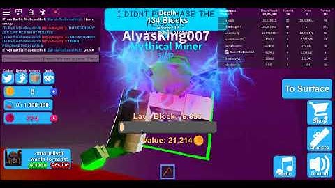 Hitting 100 Rebirths! MS (Mining Simulator)