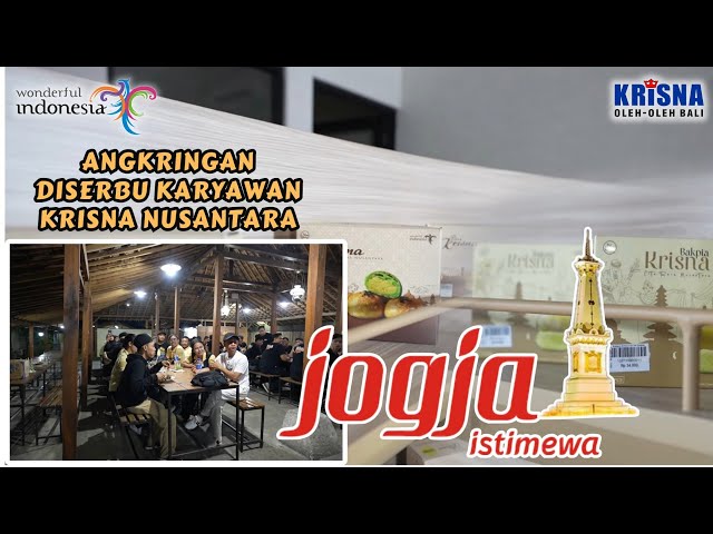 KALI PERTAMA AJAK KARYAWAN KRISNA NUSANTARA ANGKRINGAN BARENG! MATUR NUWUN AJIK!! class=