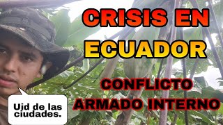 CRISIS EN ECUADOR CONFLICTO ARMADO INTERNO SALID DE LAS CIUDADES (Nelson Berrú) by PROFECÍAS BIBLICAS 3,189 views 4 months ago 13 minutes, 21 seconds