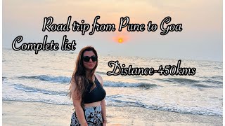 Pune to Goa Road trip via Amboli ghat|best route| road conditions,traffic,distance,time#indianroad