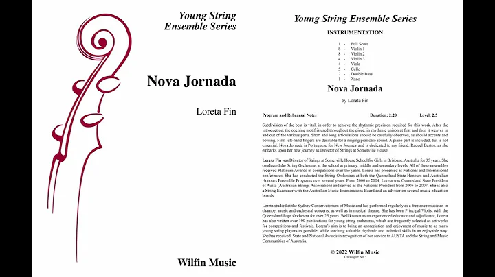 Nova Jornada, by Loreta Fin  Score & Sound