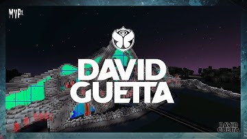 David Guetta - Tomorrowland 2025 ( Main Stage) MINECRAFT VERSION