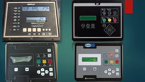 Caterpillar Generators EMCP 3.1/3.2/3.3 complete wiring diagram and programming