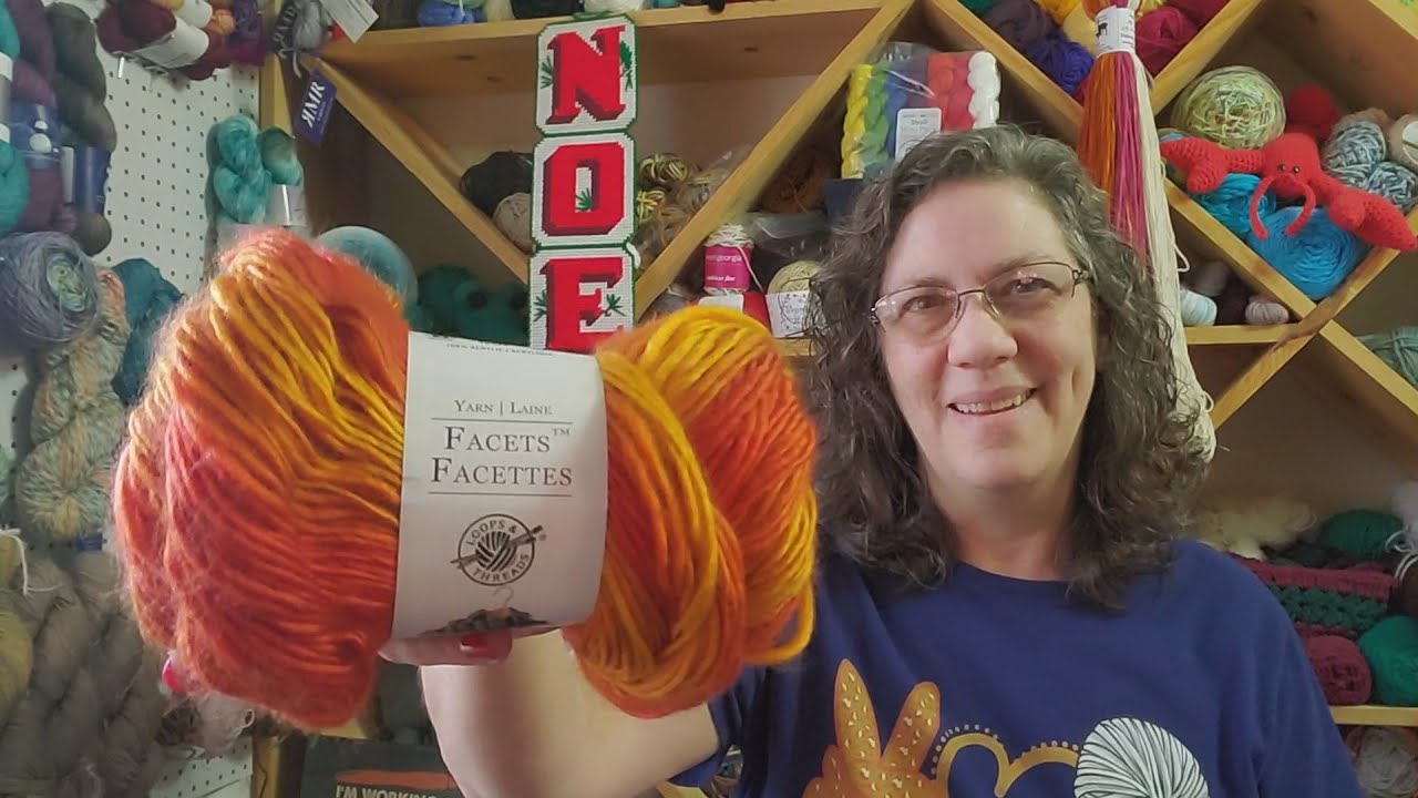 Пряжа Crochet Chat and Facets