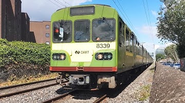 Irish Rail 8300 Class Dart Train 8339 - Serpentine Avenue, Dublin