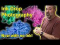 Ink Drop Photography, no with no Ink! (Actually colourful Latex Paint in water)