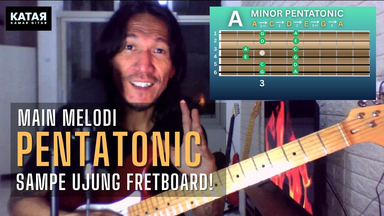 Tips main pentatonic sampe ujung fretboard! | No. 34