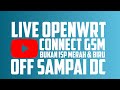 LIVE | BANWIDTH UP &amp; DOWN KONEKSI OPENWRT #openwrt #openclash  #stbopenwrt #paketinternetmurah