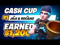 1ST PLACE in Fortnite Duo Cash Cup FINALS