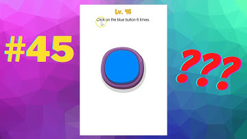 Brain Test | Click on the blue button 6 times | Easy Solution | GamoMania