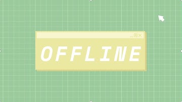 Retro Computer Aesthetic Twitch Streaming Kit Animation Examples