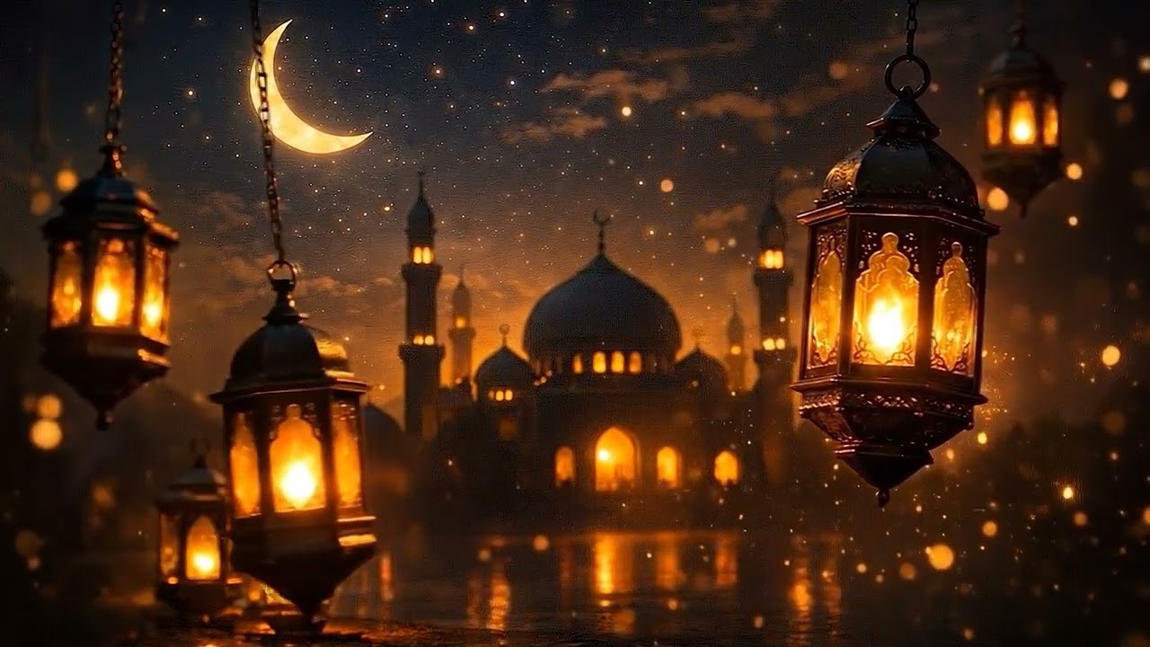 🌙 Ramadan Ambiance | Peaceful Mosque  /  خلفية رمضانية هادئة لمدة ساعة | أجواء إسلامية مريحة 🕌
