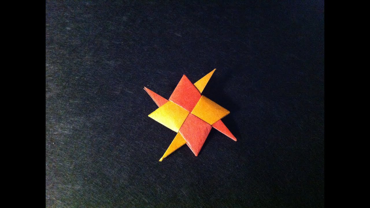 Origami Ninja Star Modular Origami YouTube