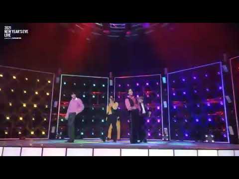 Bts 2021 Newyear Eve live performance "Dynamite "