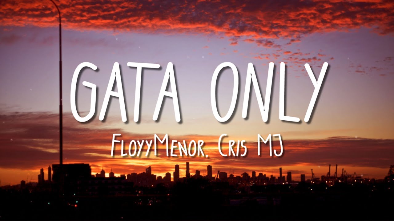 FloyyMenor - GATA ONLY ft. Cris MJ (Letra/Lyrics)