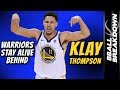 WARRIORS Stay Alive Behind Klay Thompson