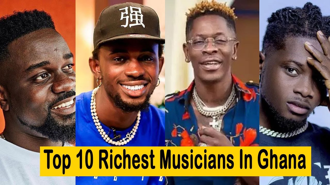 Top 10 Richest Musicians In Ghana | Forbes 2023 Latest Ranging