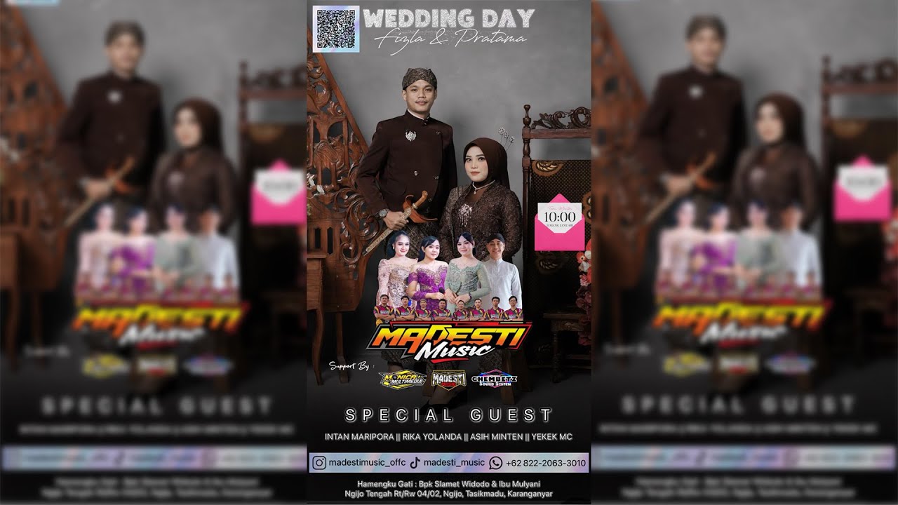 LIVE📡MADESTI MUSIC || PERNIKAHAN FIZLA & PRATAMA || CHEMBETZ AUDIO || MONICA MULTIMEDIA