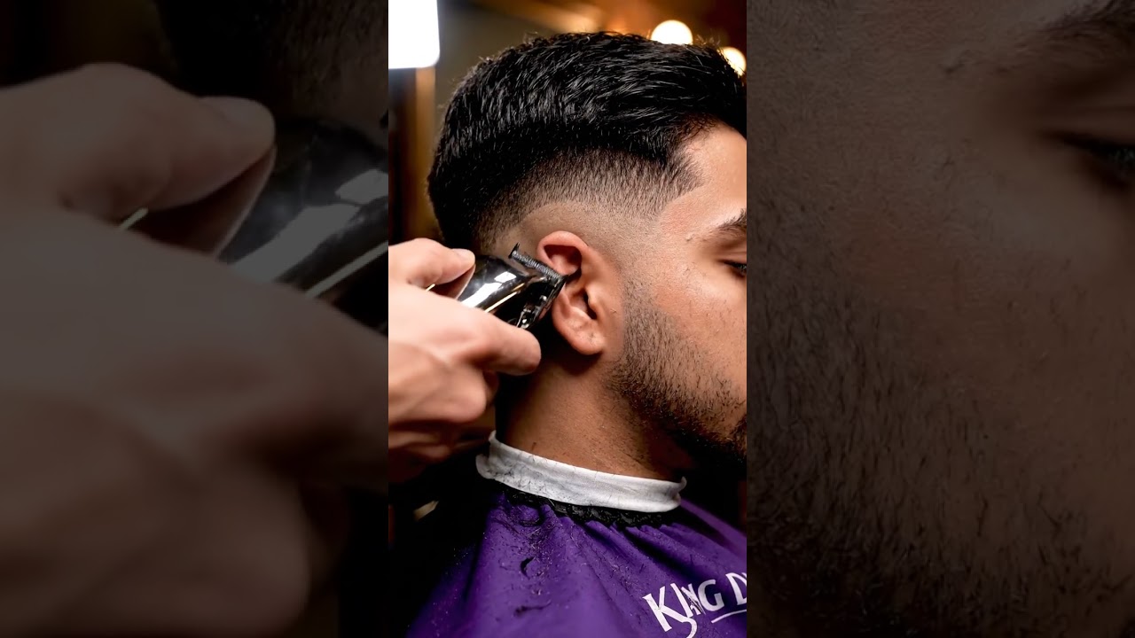 POV NYC King David Barber: The Sharpest Mid-Fade #shorts