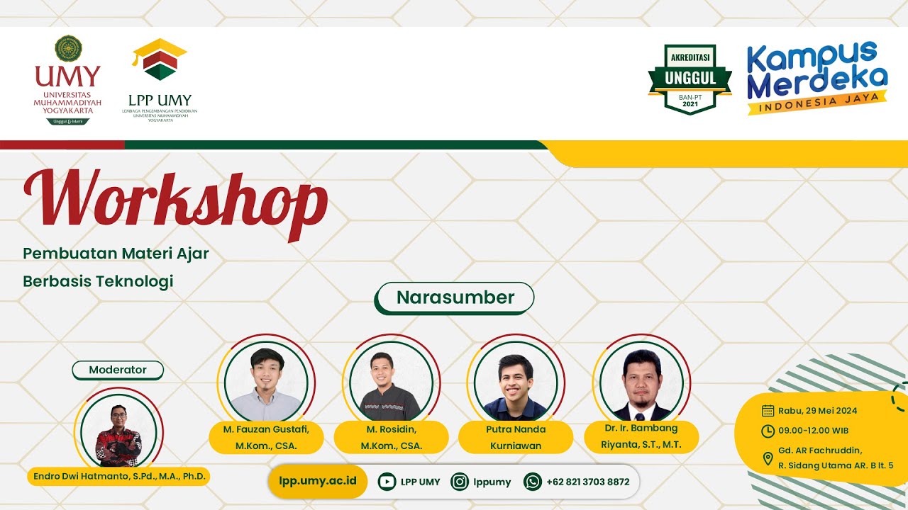 Workshop Pembuatan Materi Ajar - YouTube