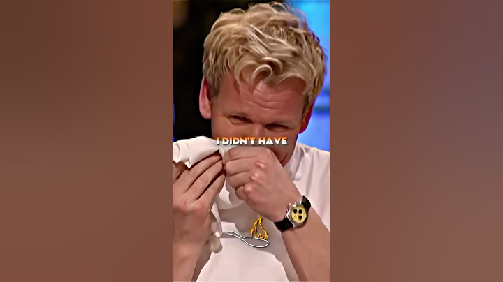 Gordon Ramsay THROWS UP This Chefs Dish