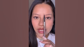 Easy trick to shape your eyebrows at home!