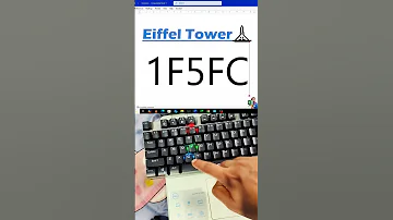 Draw A Eiffel Tower In MS Word Using Just A Keyboard Shortcut You Won T Believe How Easy It Is 