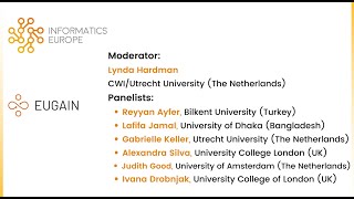5.1. Panel Discussion: Diversity and Sustainability in Computer Science (Part 1)