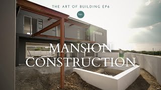 Inside The Construction of a Modern New Mansion: A Site Visit