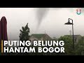 Kota Bogor Porak Poranda Dihantam Puting Beliung
