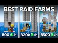4 Raid Farms WORTH Building in Minecraft 1.21.2+
