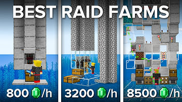 4 Raid Farms WORTH Building in Minecraft 1.21.2+